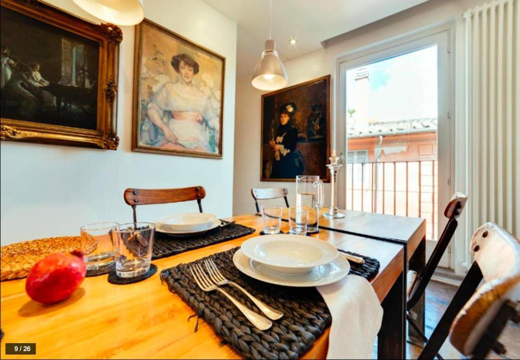 Luxury Art Apartment In Trastevere With Terrace Rome Luaran gambar