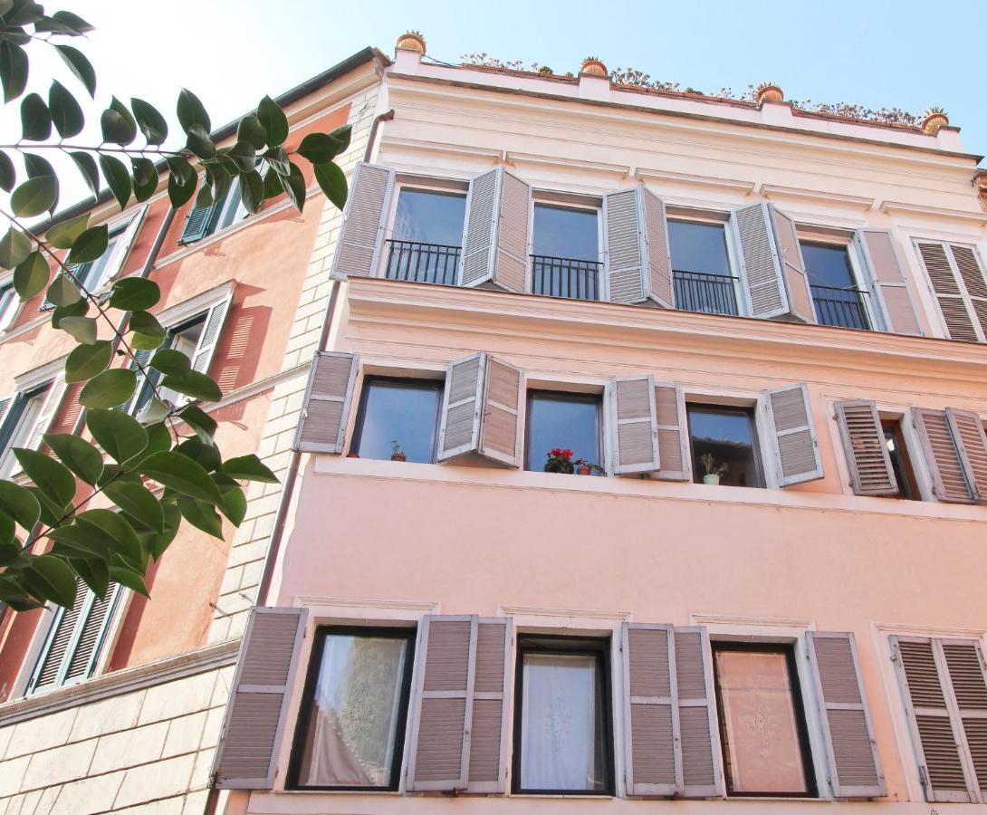 Luxury Art Apartment In Trastevere With Terrace Rome Luaran gambar